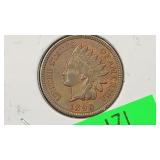 1890 UNC Indian Cent