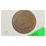 1907 AU Indian Cent