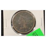 1841 Fine Large Cent