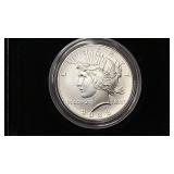 2023-P BU 99.9% Silver Peace Dollar w/ OGP & COA
