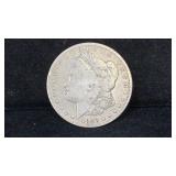 Key 1893-CC Morgan Silver Dollar