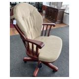 BRAND NEW Cherry Wood Adjustable Chair