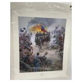 Mort Kunstler Signed Print, 'His Supreme Moment'