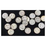 (20) Silver Washington Quarters