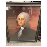 18x23 Framed Washington Poster Under Glass