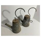 Metal Oil Cans with Long Spouts