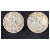 1935-P&S Silver Walking Liberty Half Dollars