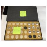 Civil War Buttons and Altered 1859 Indian Head Coi