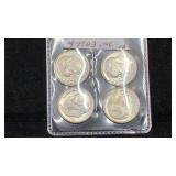 (4) 1963 UNC Silver Roosevelt Dimes