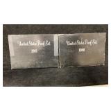 (2) US Proof Sets 1981 Type1 & 1980