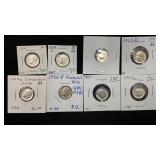 (8) Silver Roosevelt Dimes