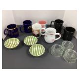 Mugs, Bowls, and Glass Dishes