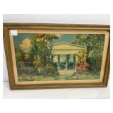 Henri G Reynard Neoclassical Lithograph Print