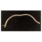 14KT Gold Diamond Tennis Bracelet, 7 Inches