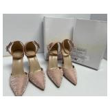 Nude Pointed-Toe Heels with Original Boxes