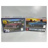 Two Unassembled 1/25 Scale Chevrolet Model Kits