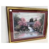 Framed Landscape Artwork by Sambutero, 24x30