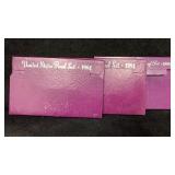 (2) US Proof Sets: (2) 1984, 1988