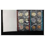 1970 UNC US Mint Set w/ 40% Silver Kennedy Half