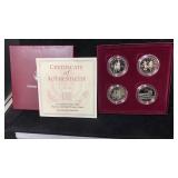 1995/1996 US Olympic (4) Proof Half Dollars Set
