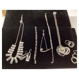 Silver Tone Costume Jewelry