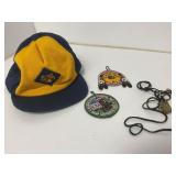 Cub Scout Hat, Patches,Lariat