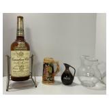 Decorative Items Including Vintage Canadian Club B