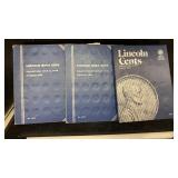 Lincoln Cents Folders #1,2,&3