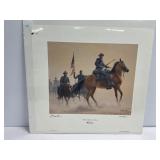 Mort Kunstler AP Print, 'Buffalo Soldiers of the W