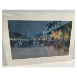 Mort Kï¿½nstler Signed Print 'Charleston - Autumn 18
