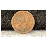 1851 Large Cent