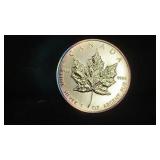 2002 Canada Silver Maple Leaf 1oz
