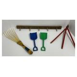 Children's Tools and Rack