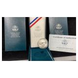 1990 Silver UNC Eisenhower Centennial