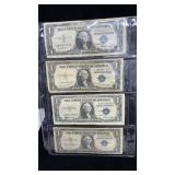 *Currency (8, 2 are *Stars*) 1935/1957 $1 Silver