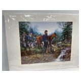 John P. Strain 'Destination Manassas' Signed Print