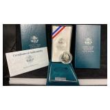 1990 Silver Proof Eisenhower Centennial