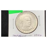 1946 Silver Booker T Washington Commemorative