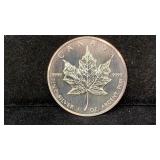 1988 Canada Silver Maple Leaf 1oz