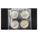 (4) 1964 UNC Silver Roosevelt Dimes