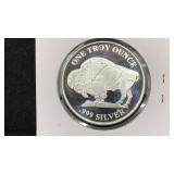 Buffalo 1 Troy Oz .999 Silver Round
