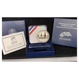 2010 Silver Proof American Veterans Disabled for