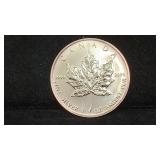 1992 Canada Silver Maple Leaf 1oz