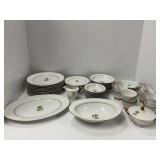 Sango 'Gold Rose' Fine China Dinnerware Set