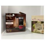 Keurig K-Supreme Brewer and Vintage Popiel Kitchen