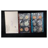 1968 UNC US Mint Set w/ 40% Silver Kennedy Half