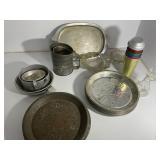 Metal and Glass Household Items