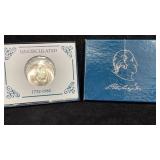 1982-D Silver UNC Washington Commemorative Half
