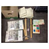 Linens, Sewing Tools, and Bedspread Sets