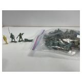 Plastic Toy Soldier Figures, Mixed Lot